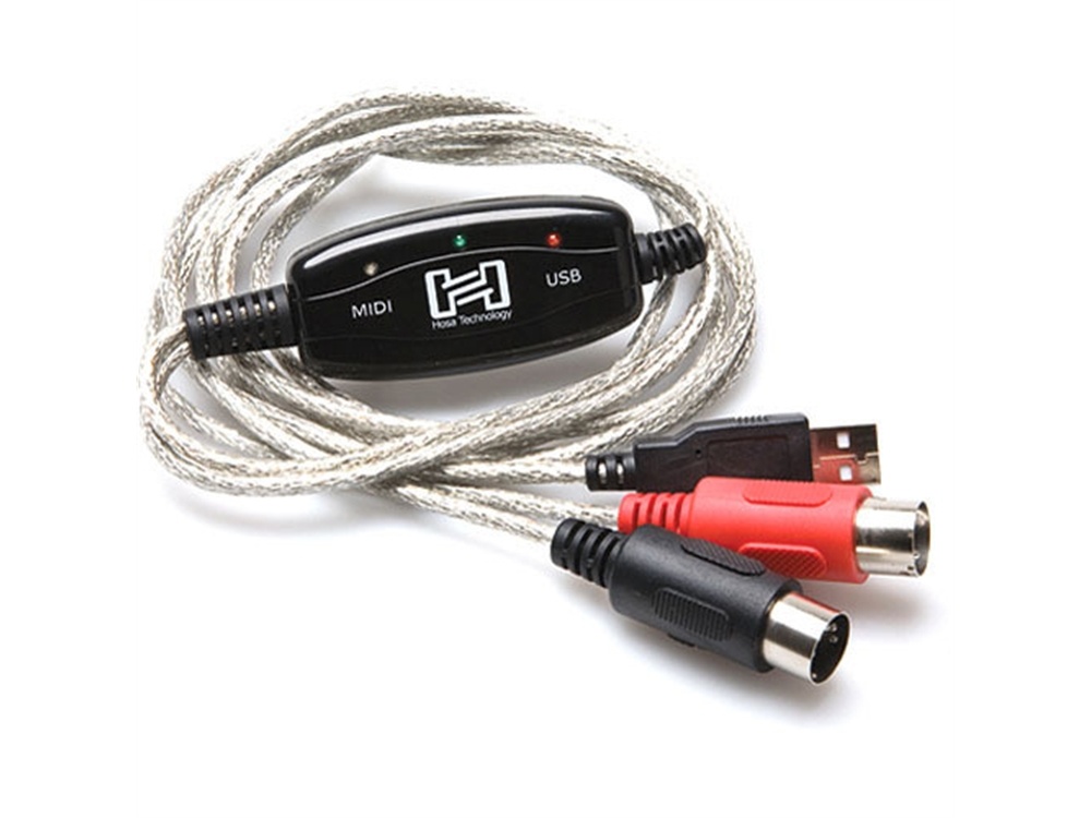 Hosa USM-422 Tracklink MIDI to USB Interface (6 ft)