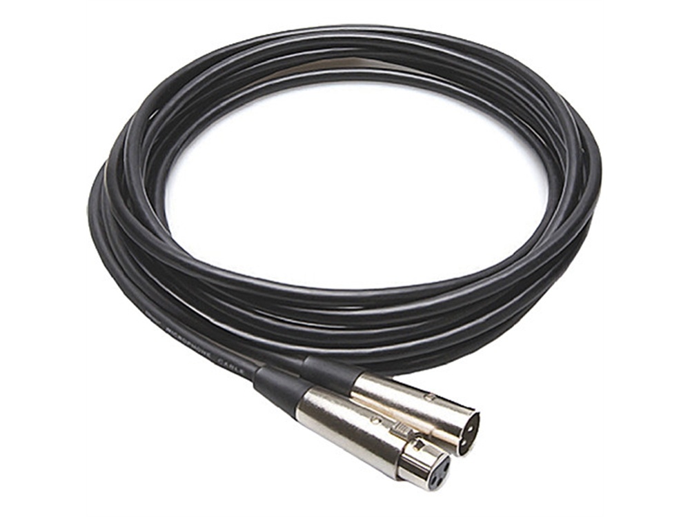 Hosa MCL-120 Microphone Cable 3-Pin XLR Female to 3-Pin XLR Male (20')