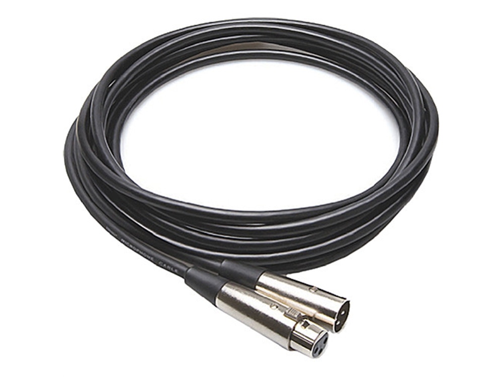 Hosa MCL-130 Microphone Cable 3-Pin XLR Female to 3-Pin XLR Male (30')