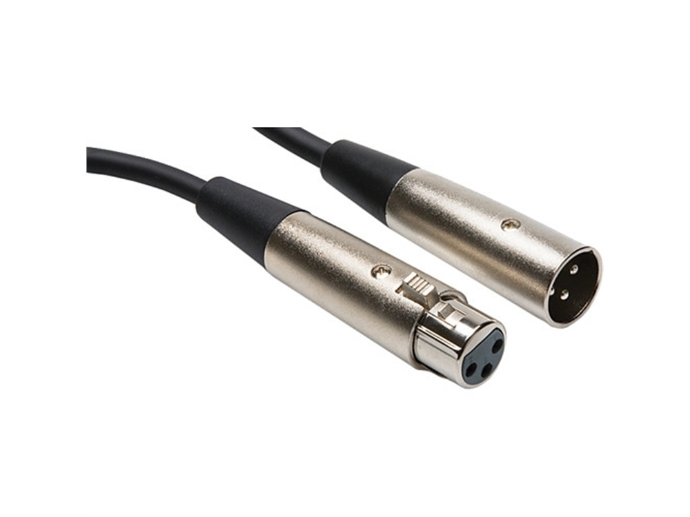 Hosa XLR-103 3-Pin XLR Male to XLR Female Balanced Interconnect Cable - 3'