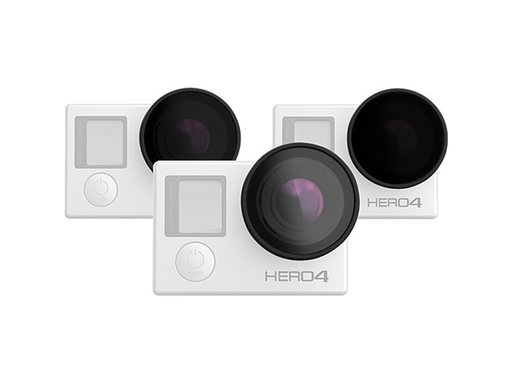 Polar Pro Frame 2.0-FPV Quadcopter Filter 3-Pack for GoPro HERO3 / HERO3+/ HERO4