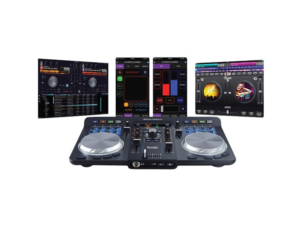 Hercules Universal DJ Controller (Mac, PC, iOS, and Android)