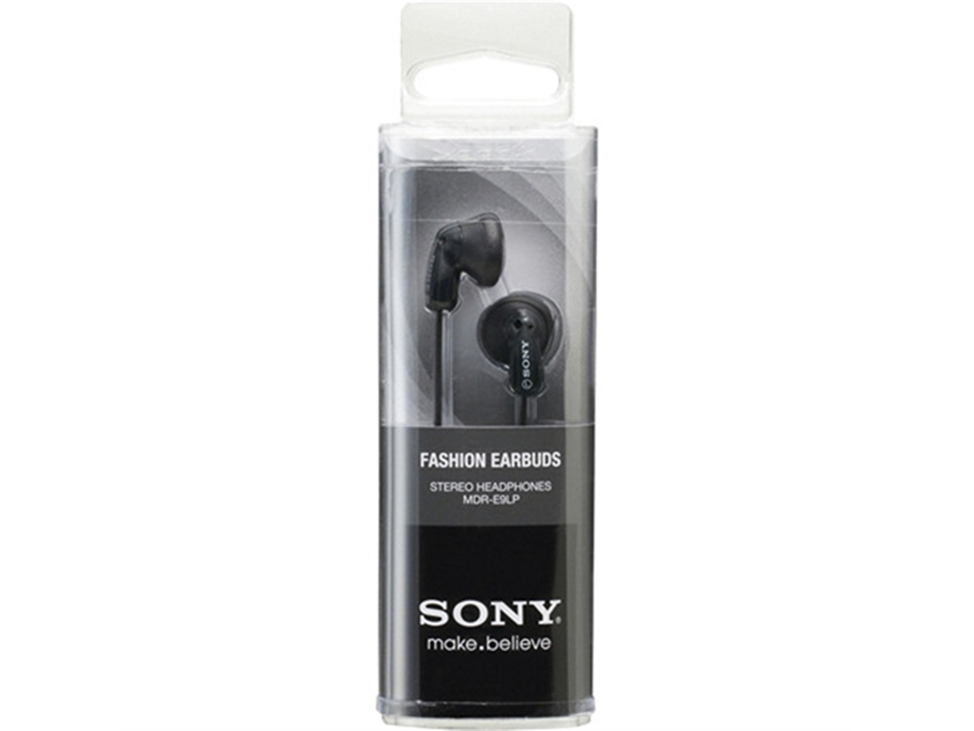 Sony MDR-E9LP Stereo Earbuds (Black) | Rubber Monkey | AU