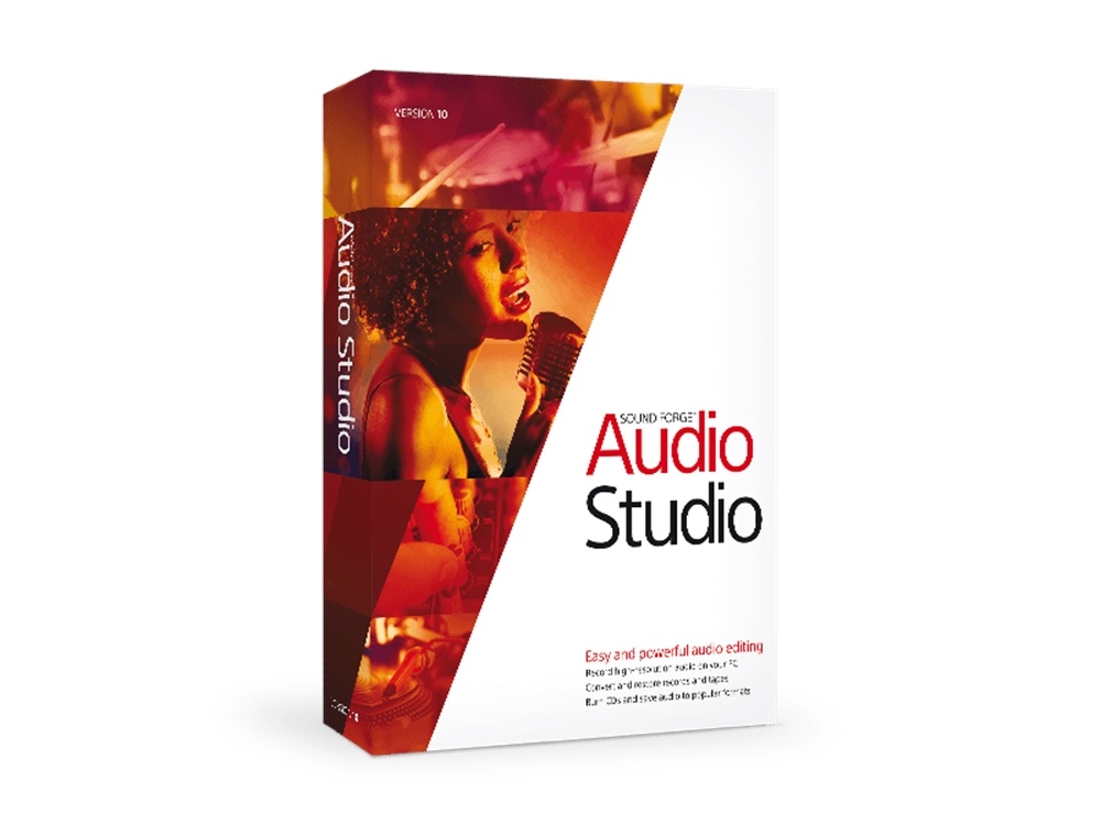 MAGIX Entertainment Sound Forge Audio Studio 10 (Download)