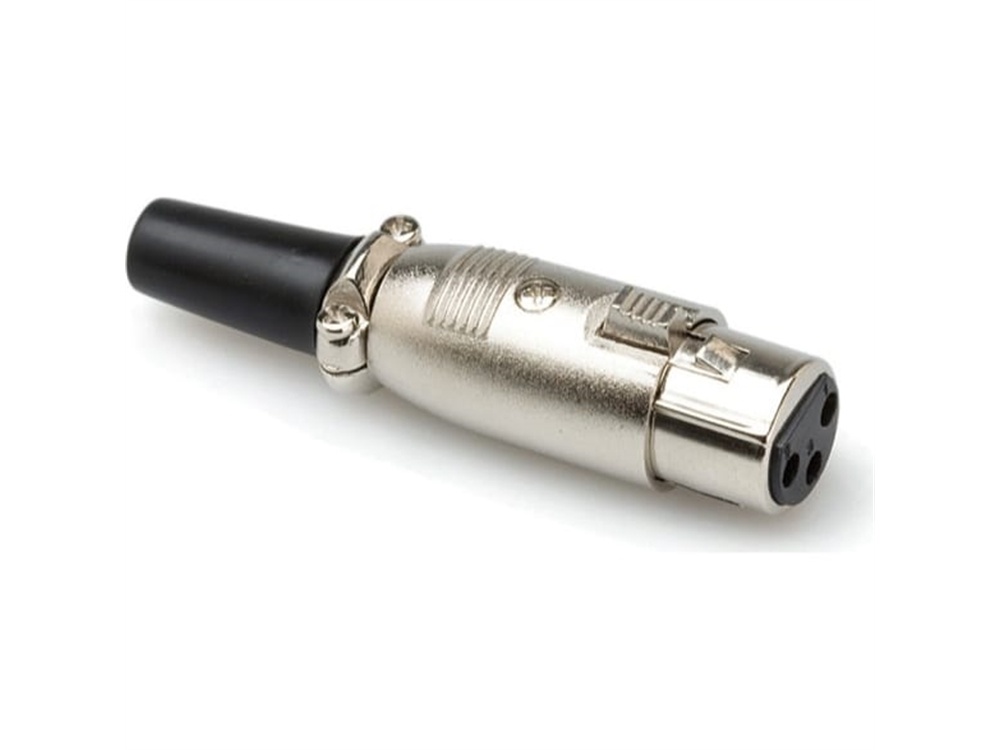 Hosa XLF-025 Female XLR Connector with Clamped Strain Relief