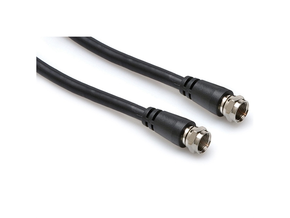 Hosa VDF-105 RF Male to RF Male Coaxial Video Cable - 5' (1.5 m)