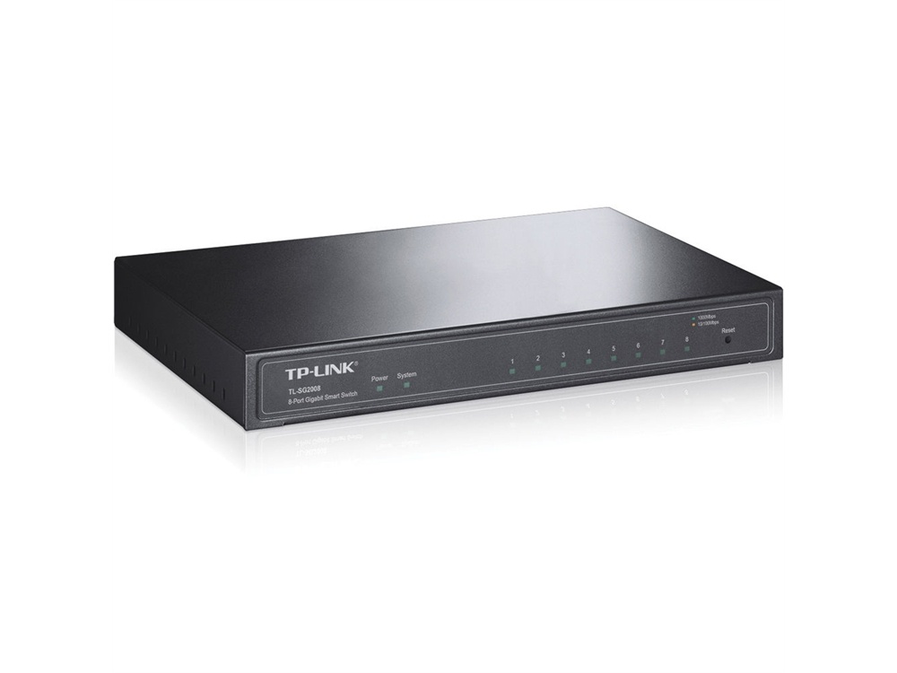 TP-Link TL-SG2008 8-Port Gigabit Smart Switch