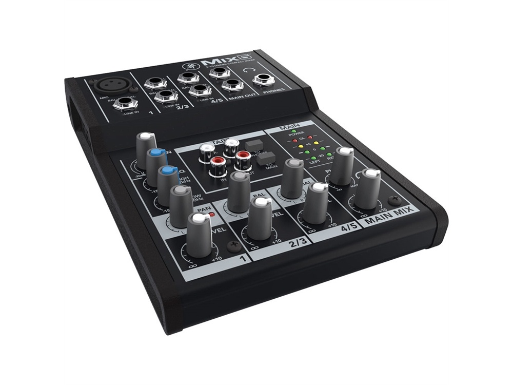 Mackie Mix5 5-Channel Compact Mixer