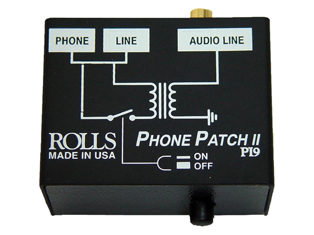Rolls PI9 Phone Patch II Telephone Output Adapter