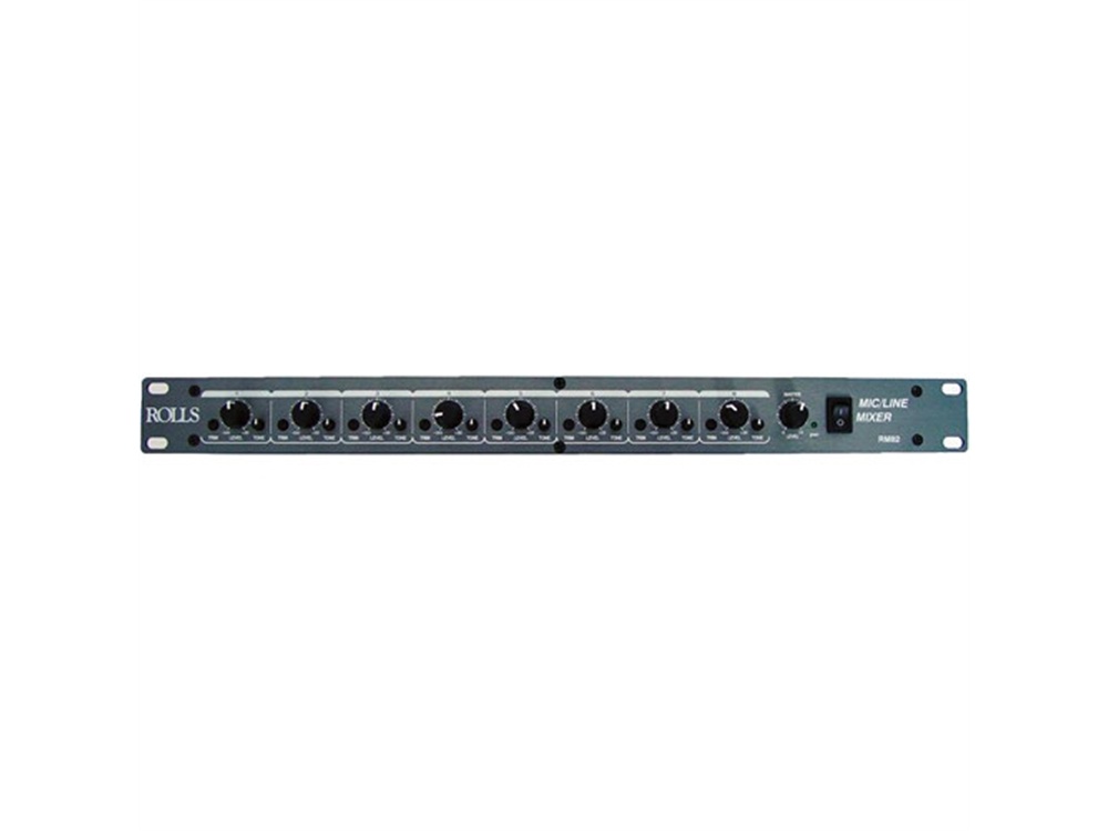 Rolls RM82 8-Channel Mic/Line Mixer
