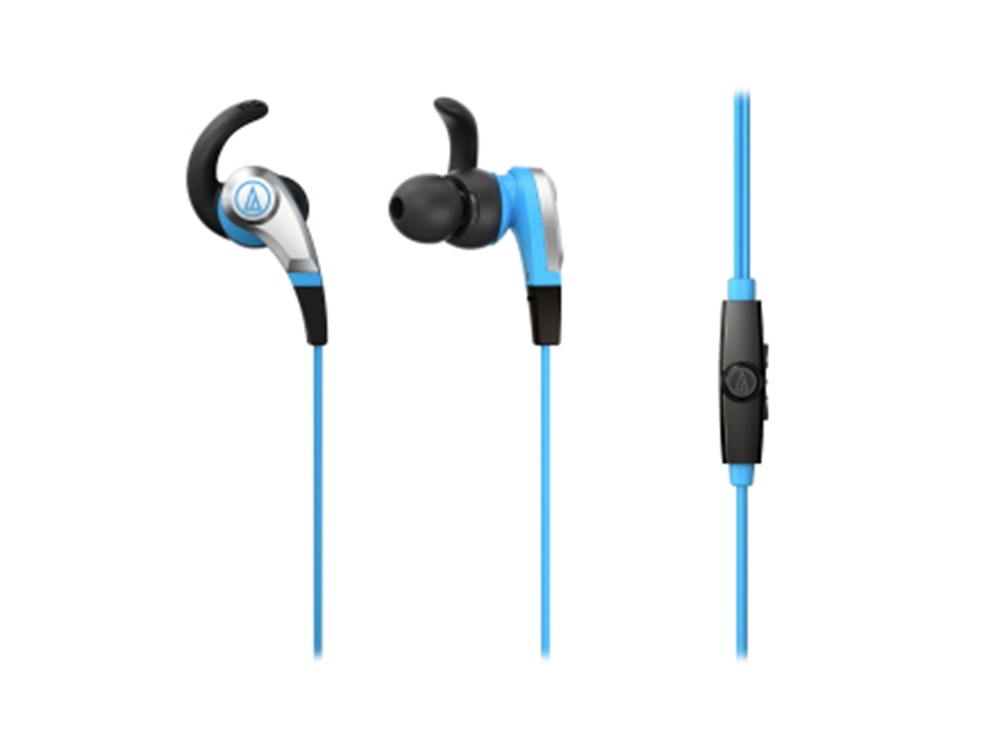 Audio Technica ATH-CKX5IS SonicFuel In-Ear Headphones (Blue)