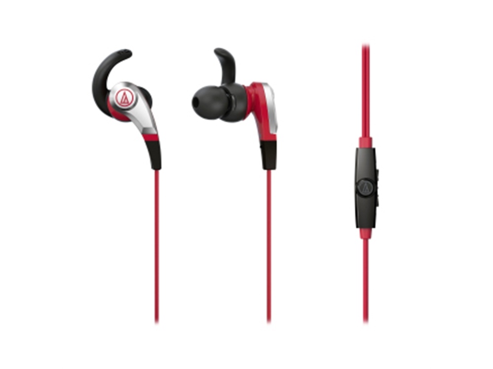 Audio Technica ATH-CKX5IS Sonicfuel in Ear Headphones (Red)
