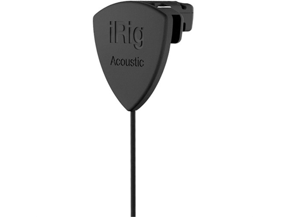 IK Multimedia iRig Acoustic Clip-On Guitar Microphone for iOS, Android and Mac