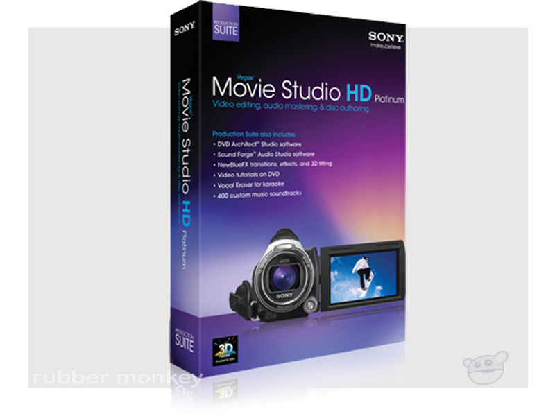 Sony Vegas Movie Studio HD Platinum 11 Production Suite