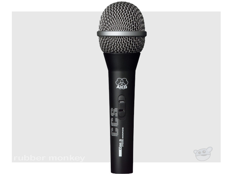AKG D88S-XLR Dynamic Mic w/XLR to XLR Cable