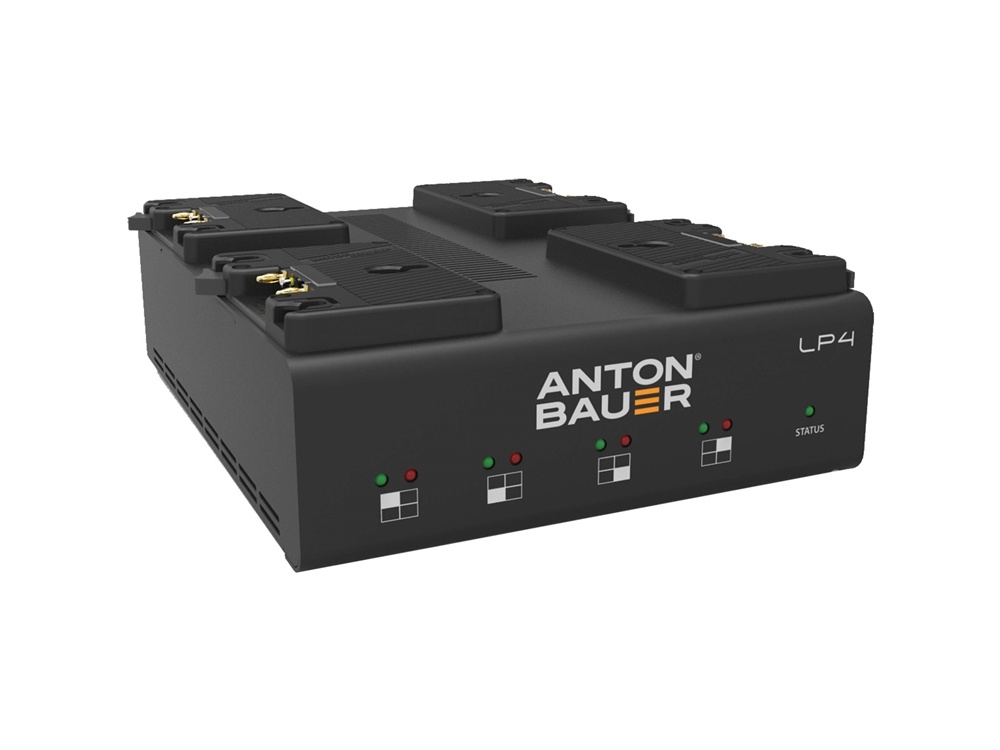Anton Bauer LP4 Quad Gold-Mount Battery Charger