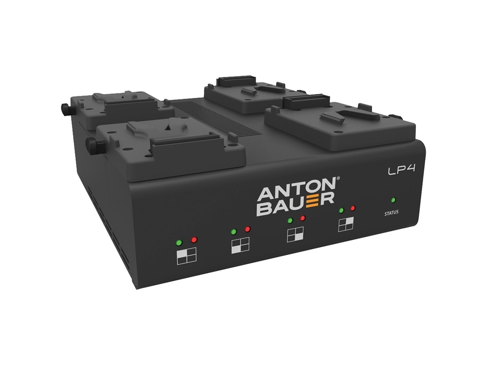Anton Bauer LP4 Quad V-Mount Battery Charger