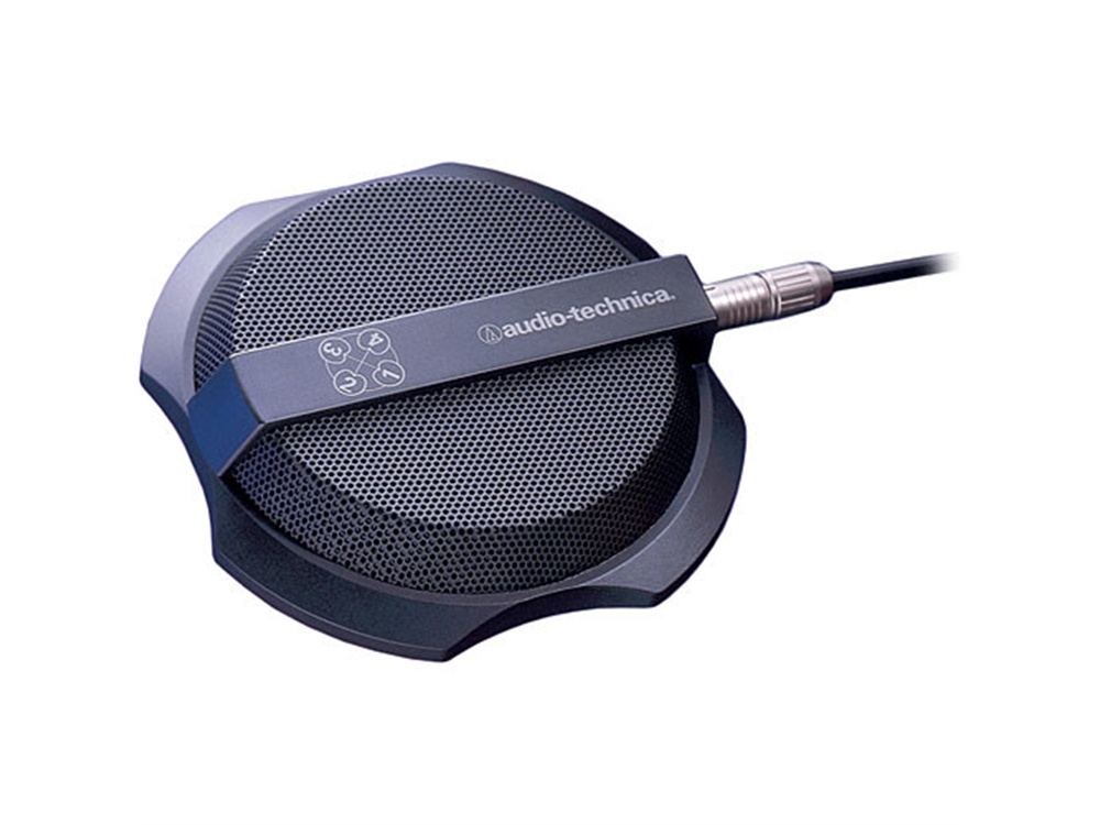 Audio Technica AT854R Half Cardioid Boundary Condenser 4-Channel Microphone