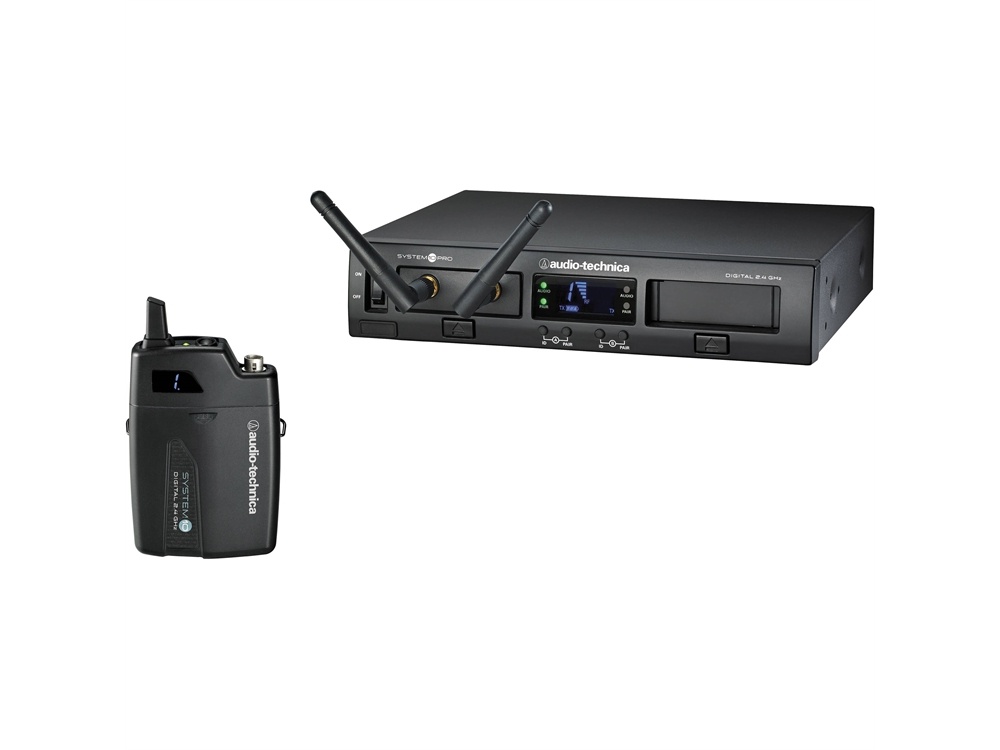 Audio Technica ATW-1301 System 10 PRO Rack-Mount Digital UniPak Transmitter System (2.4 GHz)