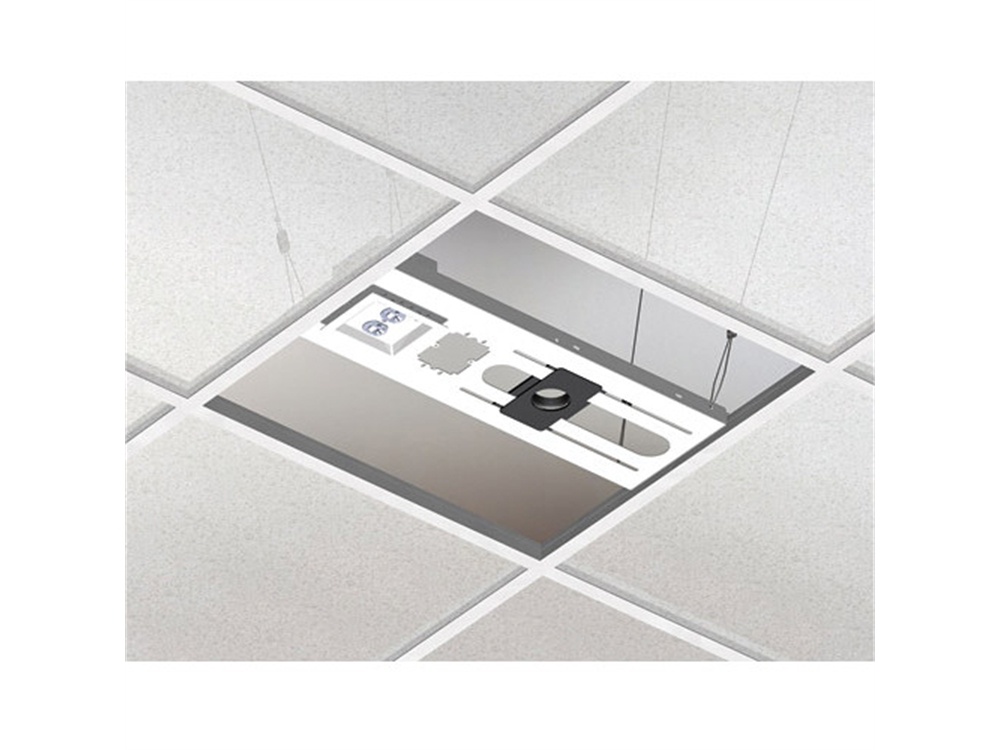 Chief CMA-443 Above Tile Suspended Ceiling Kit & 3" Fixed Pipe