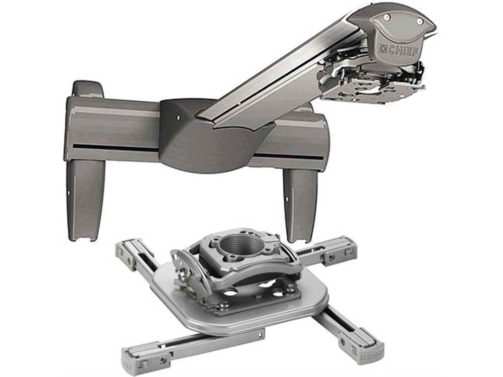 Chief Short Throw Projector Arm/ Mini Elite Mount Kit (Silver)