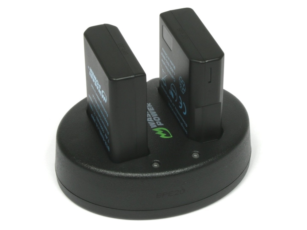 Wasabi Power Battery and Dual USB Charger for Nikon EN-EL14 (2-Pack)