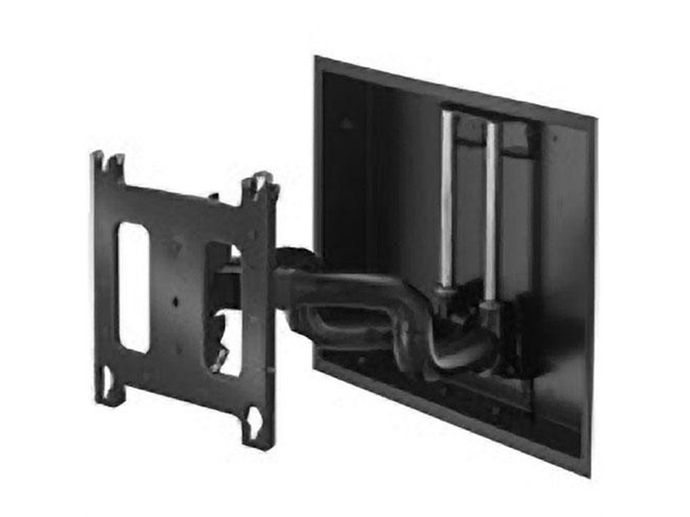 Chief PNRIWUB Universal Flat Panel Dual Swing Arm Wall Mount (Black)