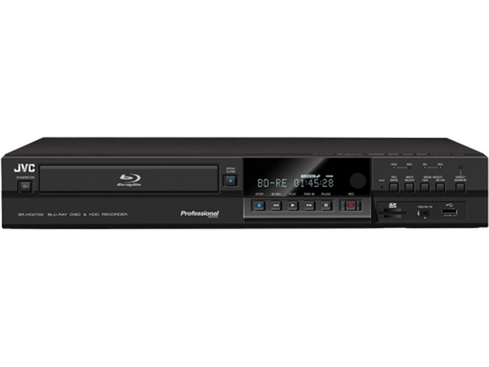 JVC SR-HD2700EU Blu-ray and DVD Combi Deck