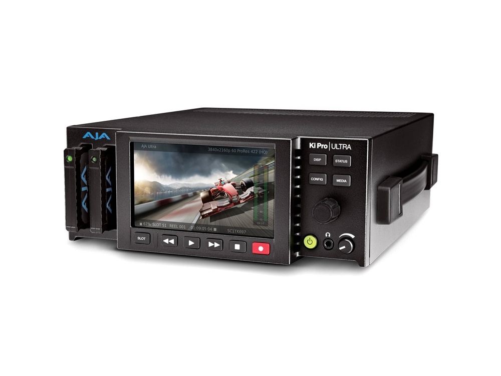 AJA Ki Pro Ultra 4K/UltraHD 3G-SDI/HDMI Recorder Player Monitor