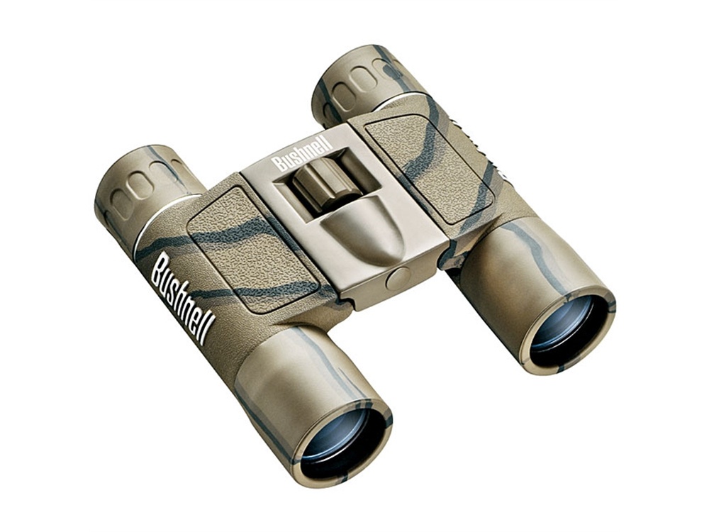 Bushnell 10x25 Powerview Binocular (Camouflage, Clamshell Packaging)