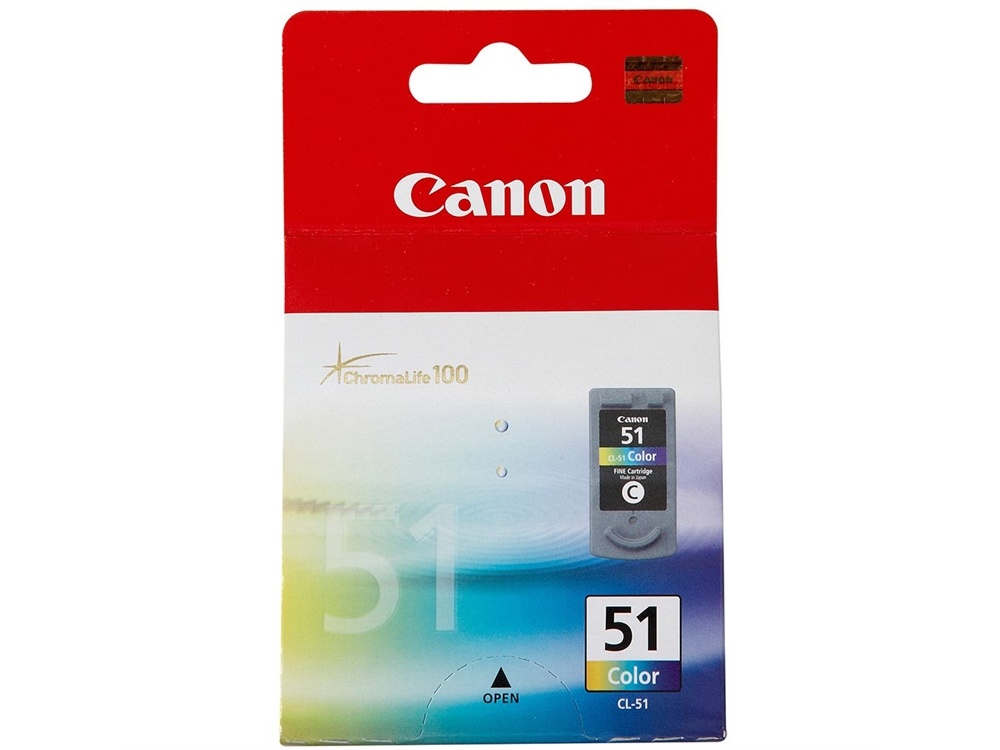 Canon CL-51 ChromaLife100 High-Capacity Color Ink Cartridge