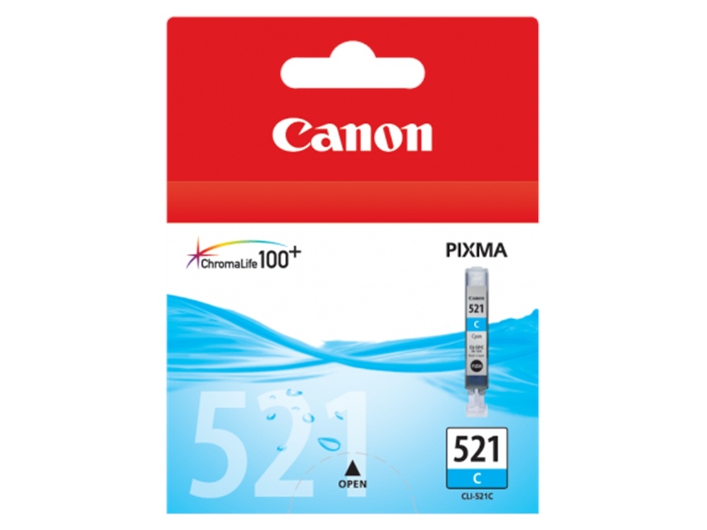 Canon CLI-521 C ChromaLife100 Cyan Ink Cartridge