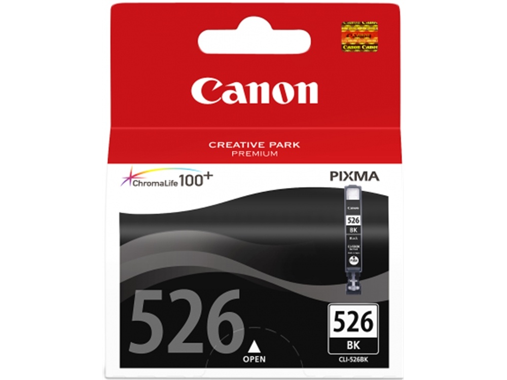 Canon CLI-526 ChromaLife100 Black Ink Cartridge