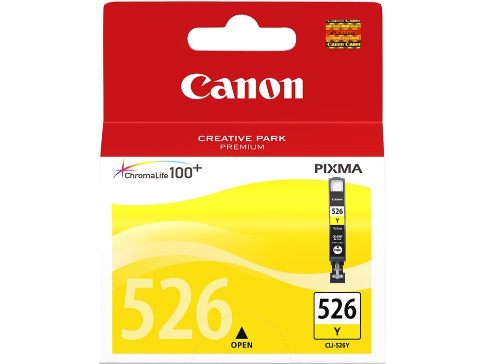 Canon CLI-526 ChromaLife100 Yellow Ink Cartridge