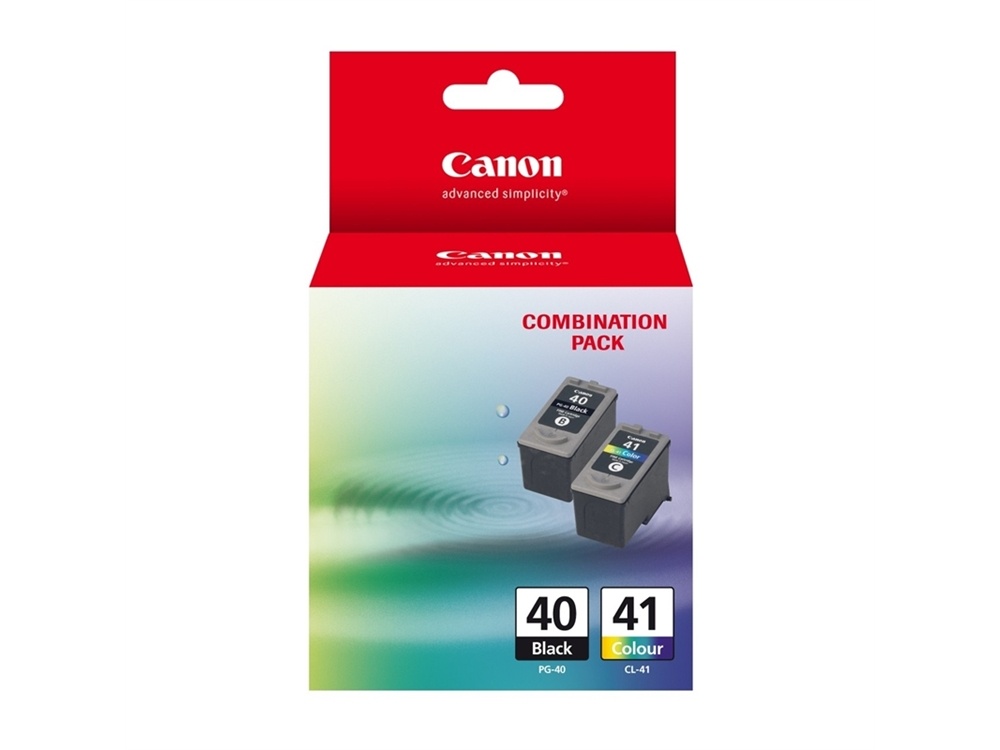 Canon PG-40 + CL-41 Combo Ink Cartridge Pack