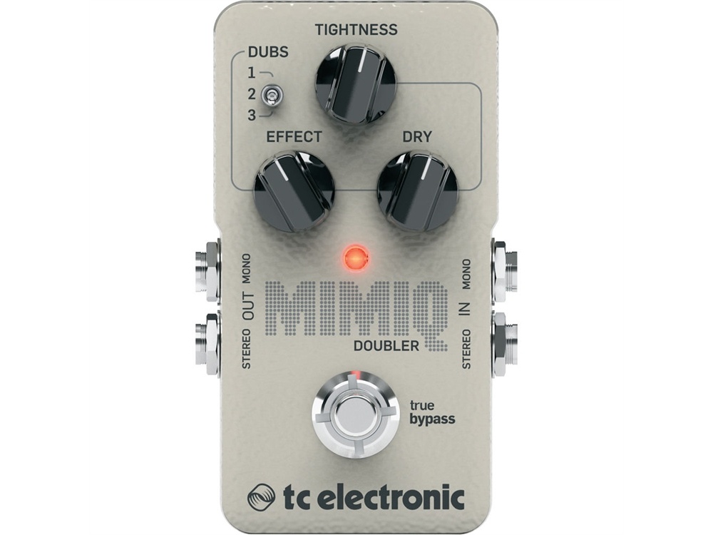 TC Electronic Mimiq Doubler Pedal for Electric Guitar