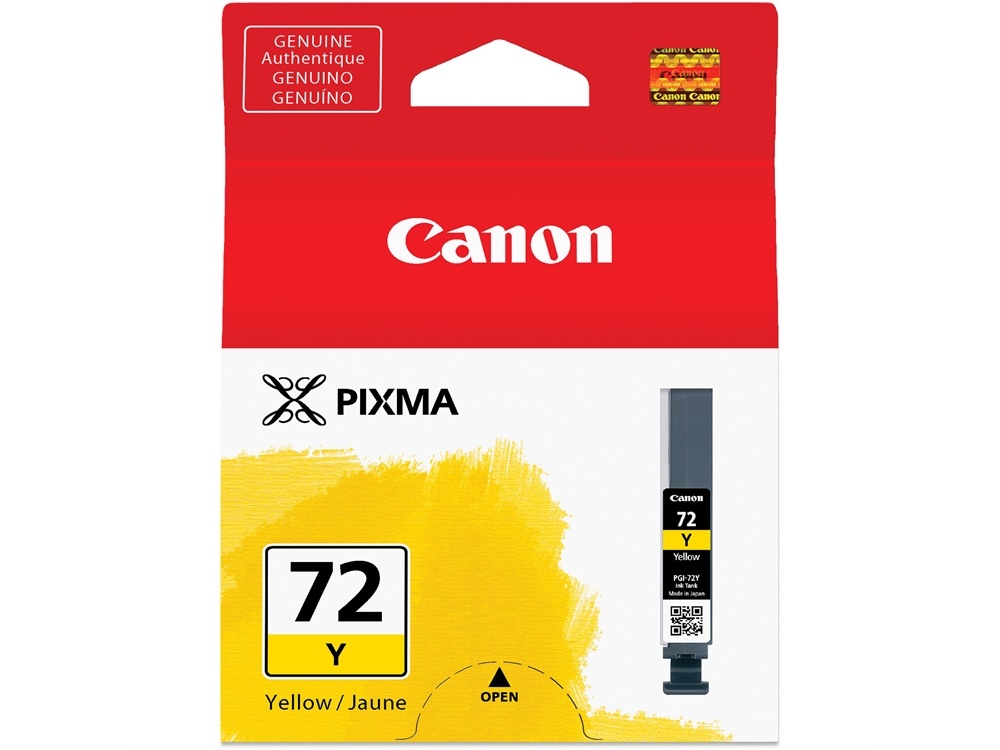 Canon LUCIA PGI-72 Yellow Ink Cartridge