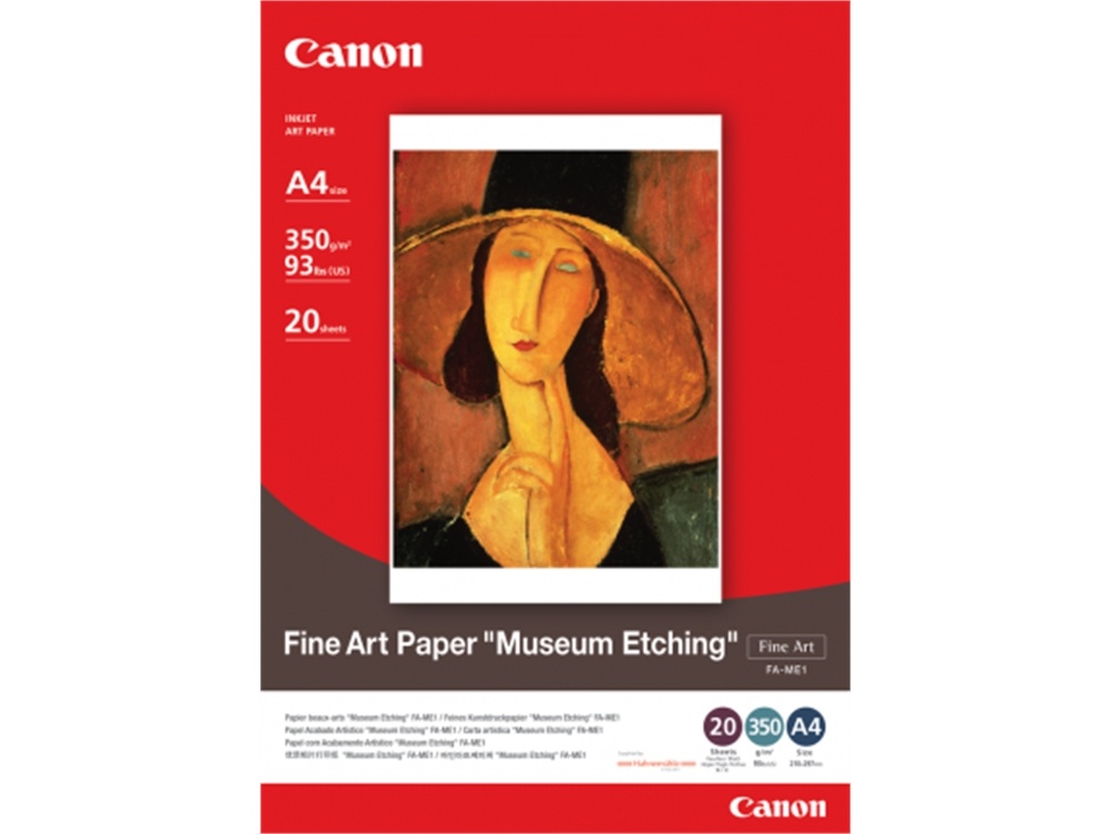 Canon FA-ME1 A4 Fine Art Paper "Museum Etching" (20 Sheets)