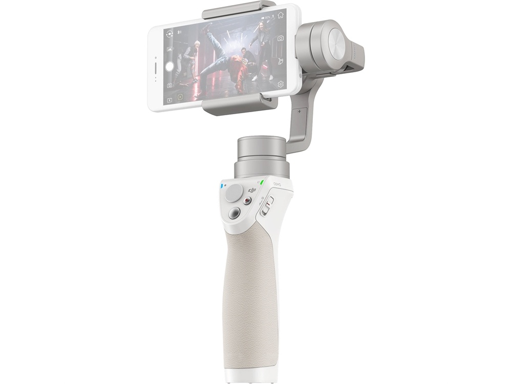 DJI Osmo Mobile Gimbal Stabilizer for Smartphones (Silver)