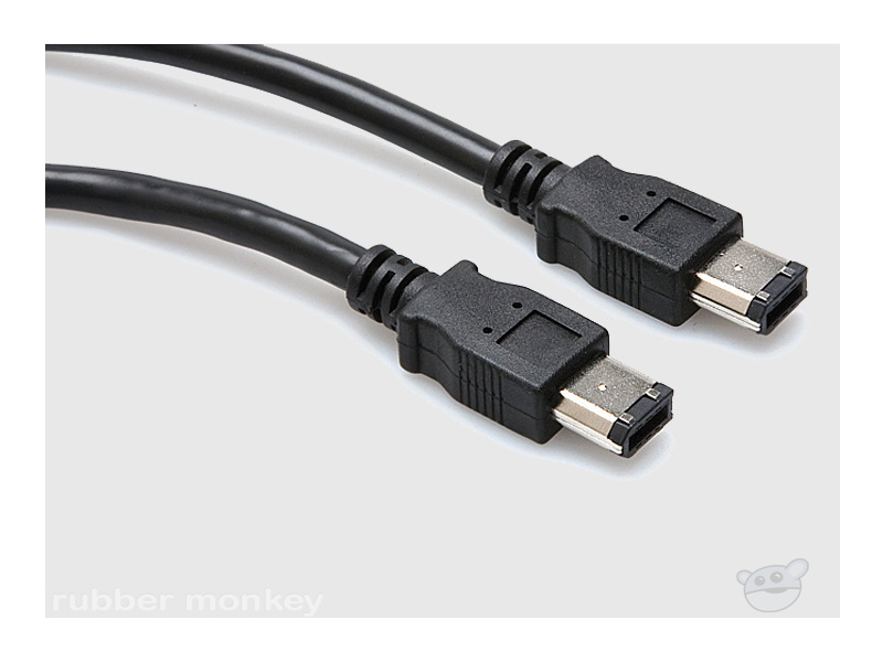 Hosa FIW-66-115 FireWire 400 Cable 15ft