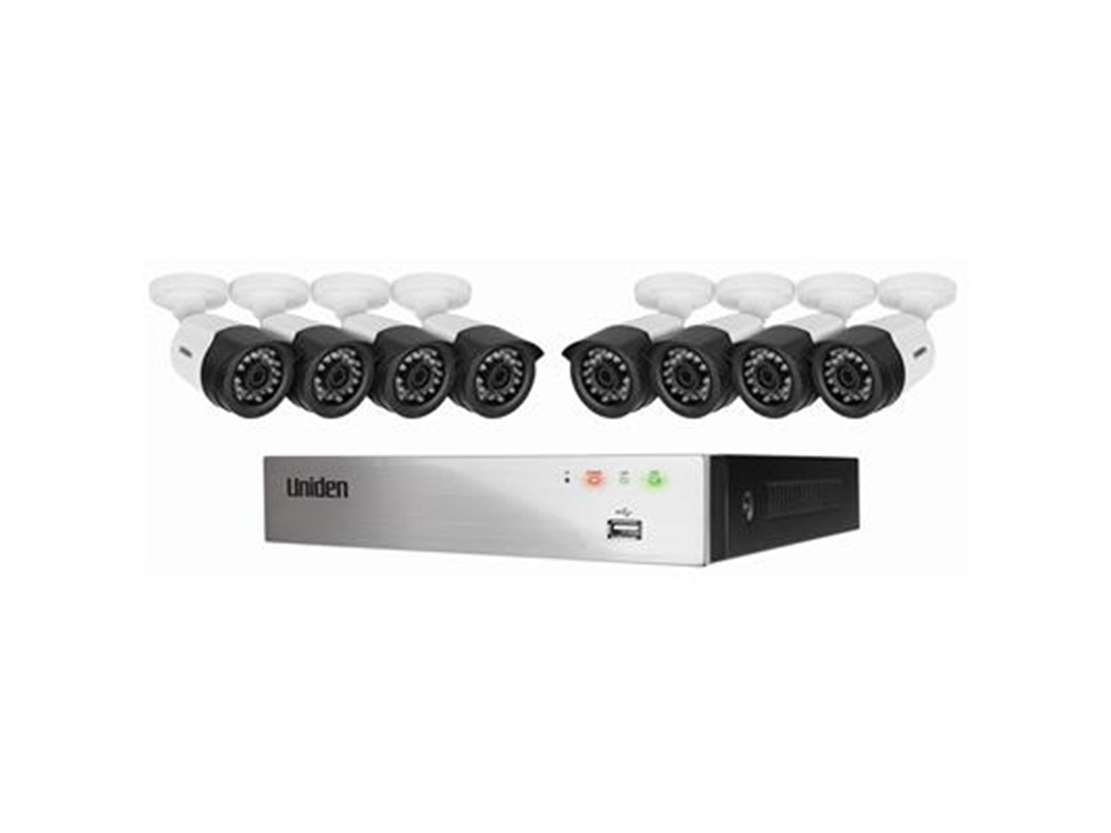 Uniden GDVR8T80 Full HD DVR Security System