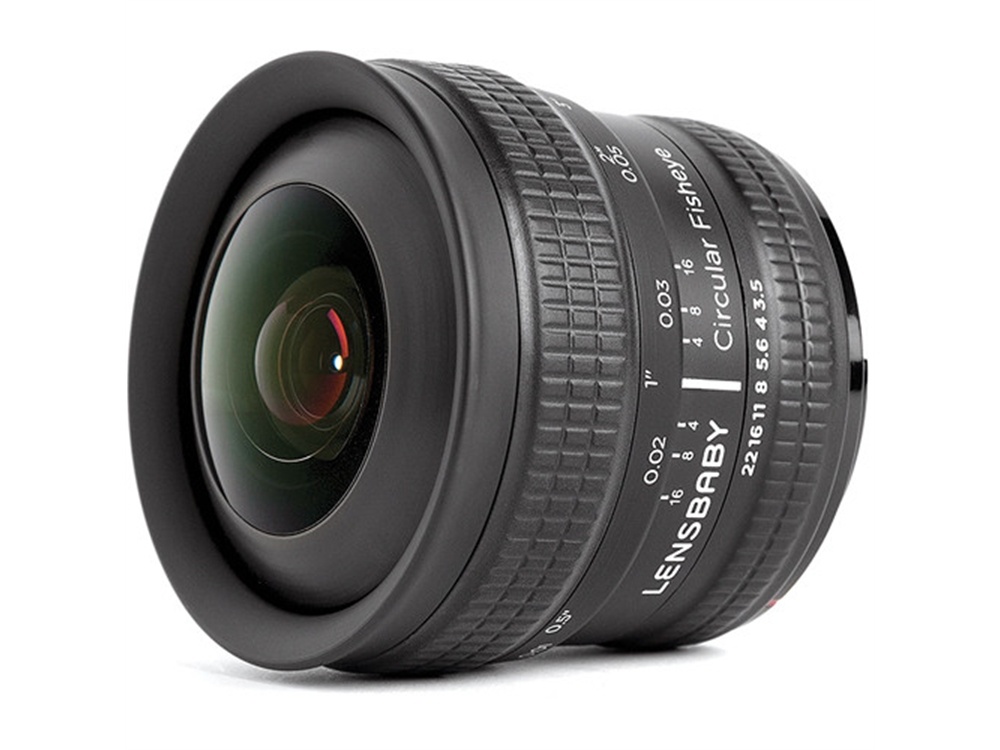 Lensbaby 5.8mm f/3.5 Circular Fisheye Lens for Nikon F