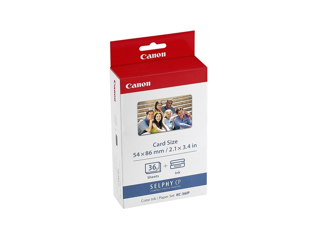 Canon KC-36IP Color Ink & Paper Set for CPSelect Compact Photo Printers
