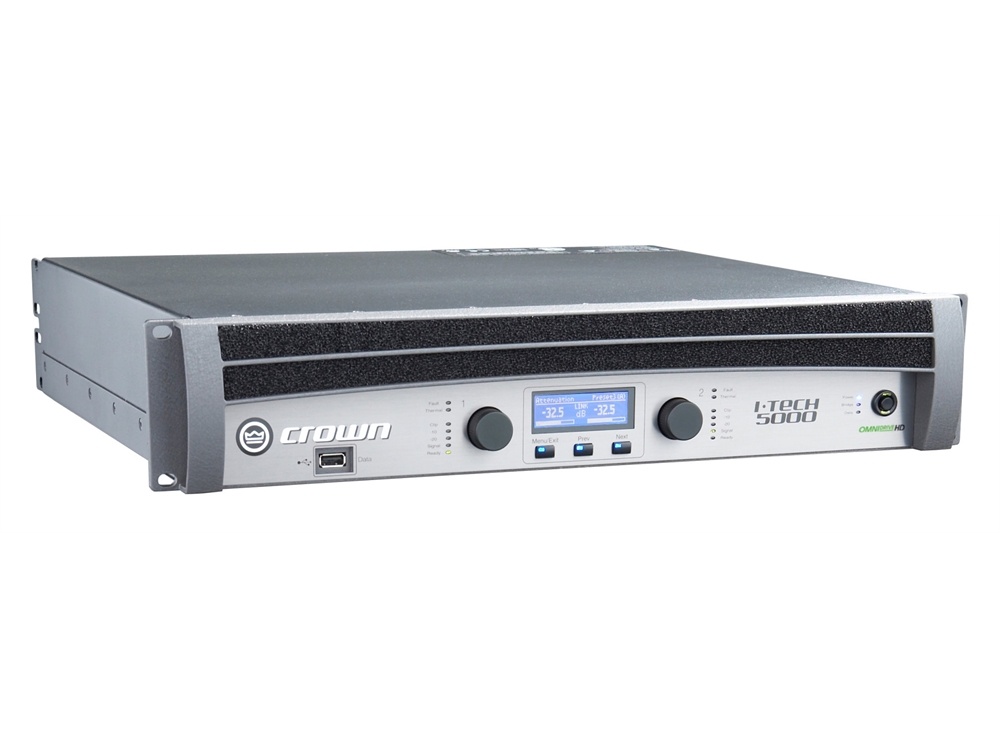Crown Audio I-T5000HD Rackmount Stereo Power Amplifier