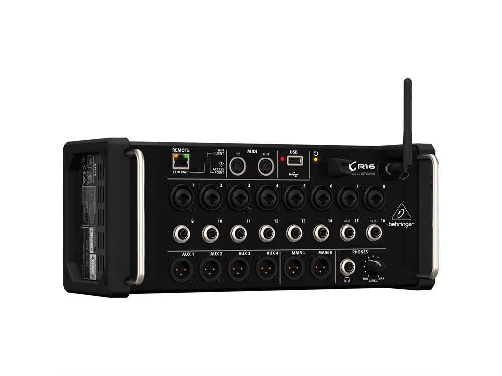 Behringer X-Air XR16 16-Input Digital Mixer | Rubber Monkey | NZ