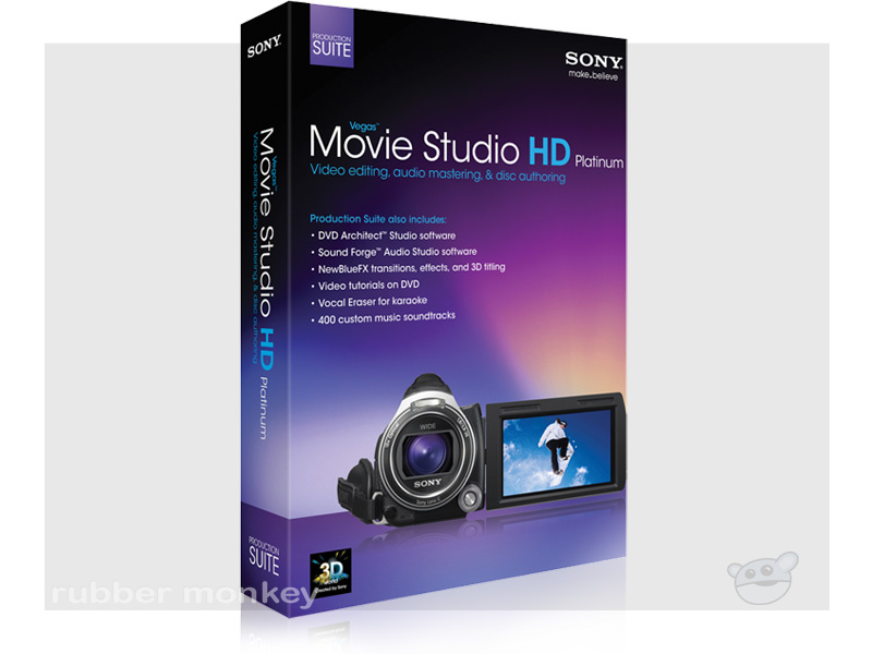 Sony Vegas Movie Studio HD Platinum 11 Production Suite Site 25-49 Seats (Per Seat)