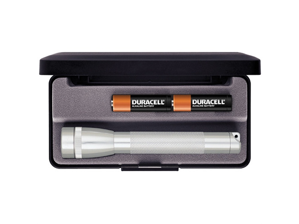 Maglite Mini Maglite 2-Cell AA Flashlight with Presentation Box (Silver)