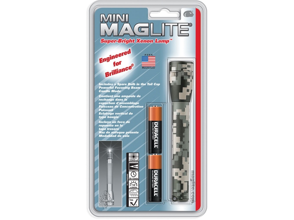 Maglite Mini Maglite 2-Cell AA Flashlight (Universal Camo)