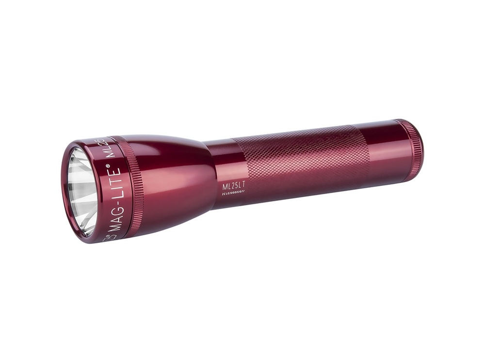 Maglite ML25LT 2C-Cell LED Flashlight (Red, Clamshell Packaging)