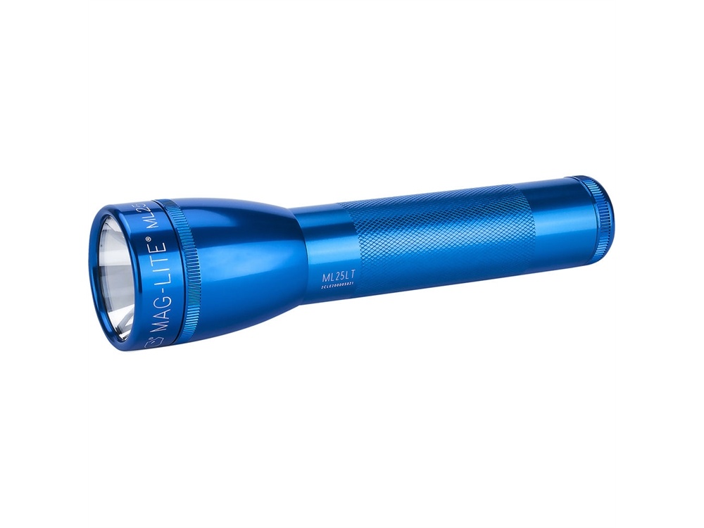 Maglite ML25LT 2C-Cell LED Flashlight (Blue, Clamshell Packaging)